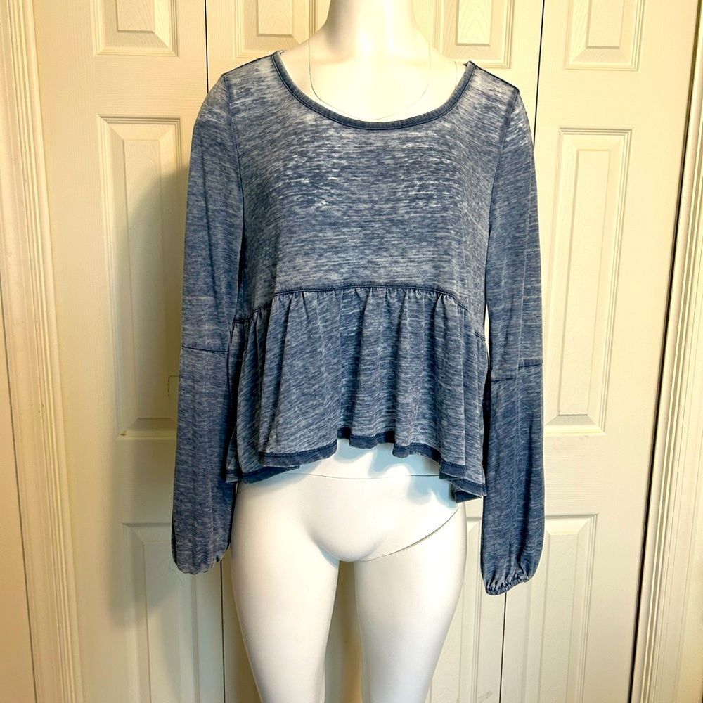 Jack by BB Dakota Scoop Neck Baby Doll Top Size M